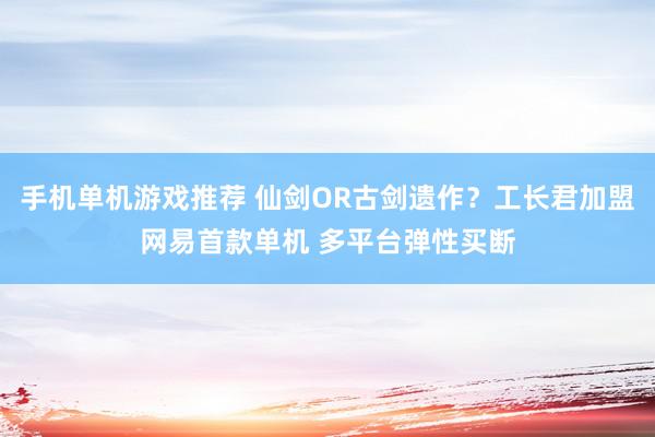 手机单机游戏推荐 仙剑OR古剑遗作？工长君加盟网易首款单机 多平台弹性买断